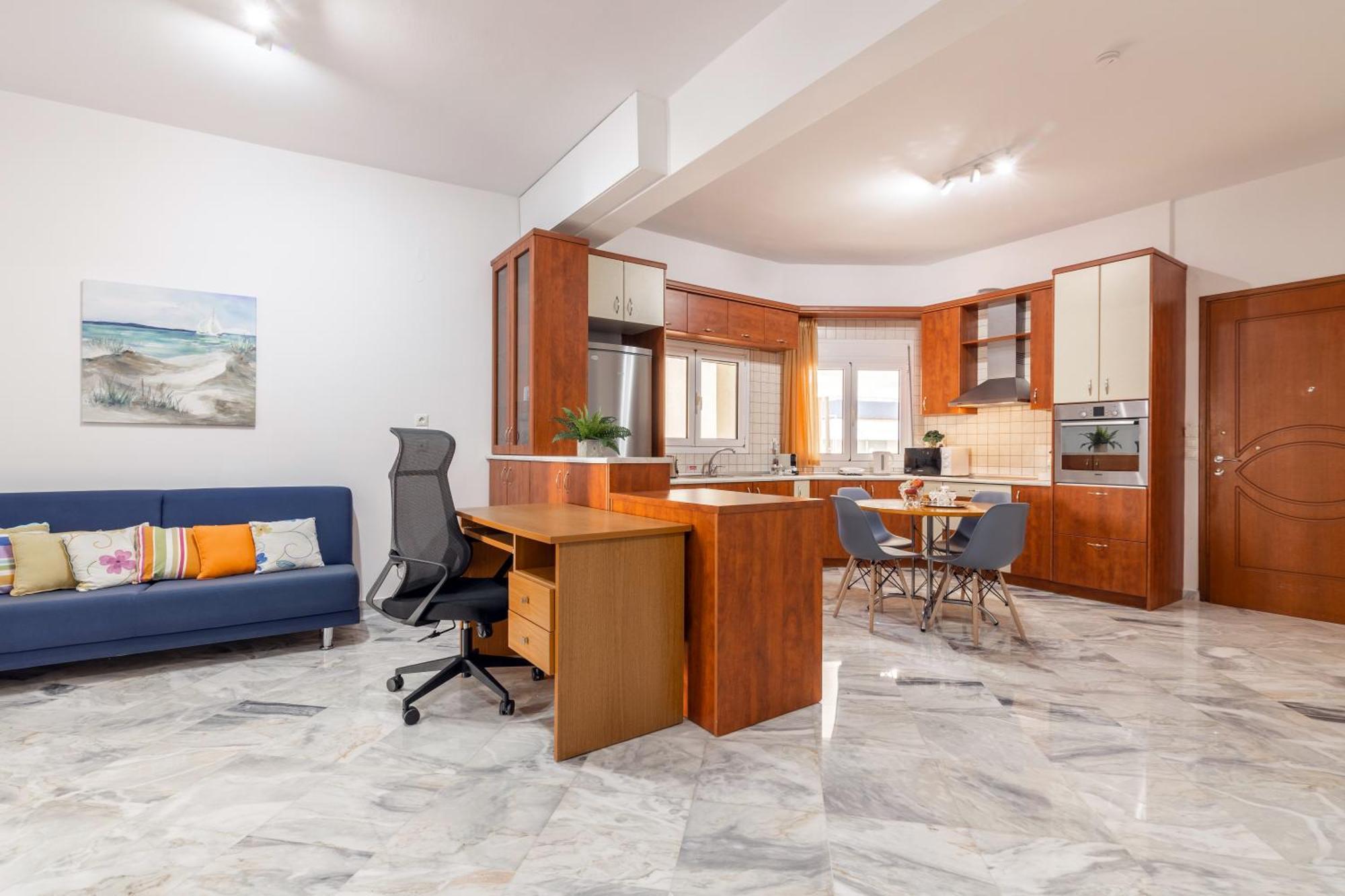 Garden Luxury Apartment Ираклио Екстериор снимка