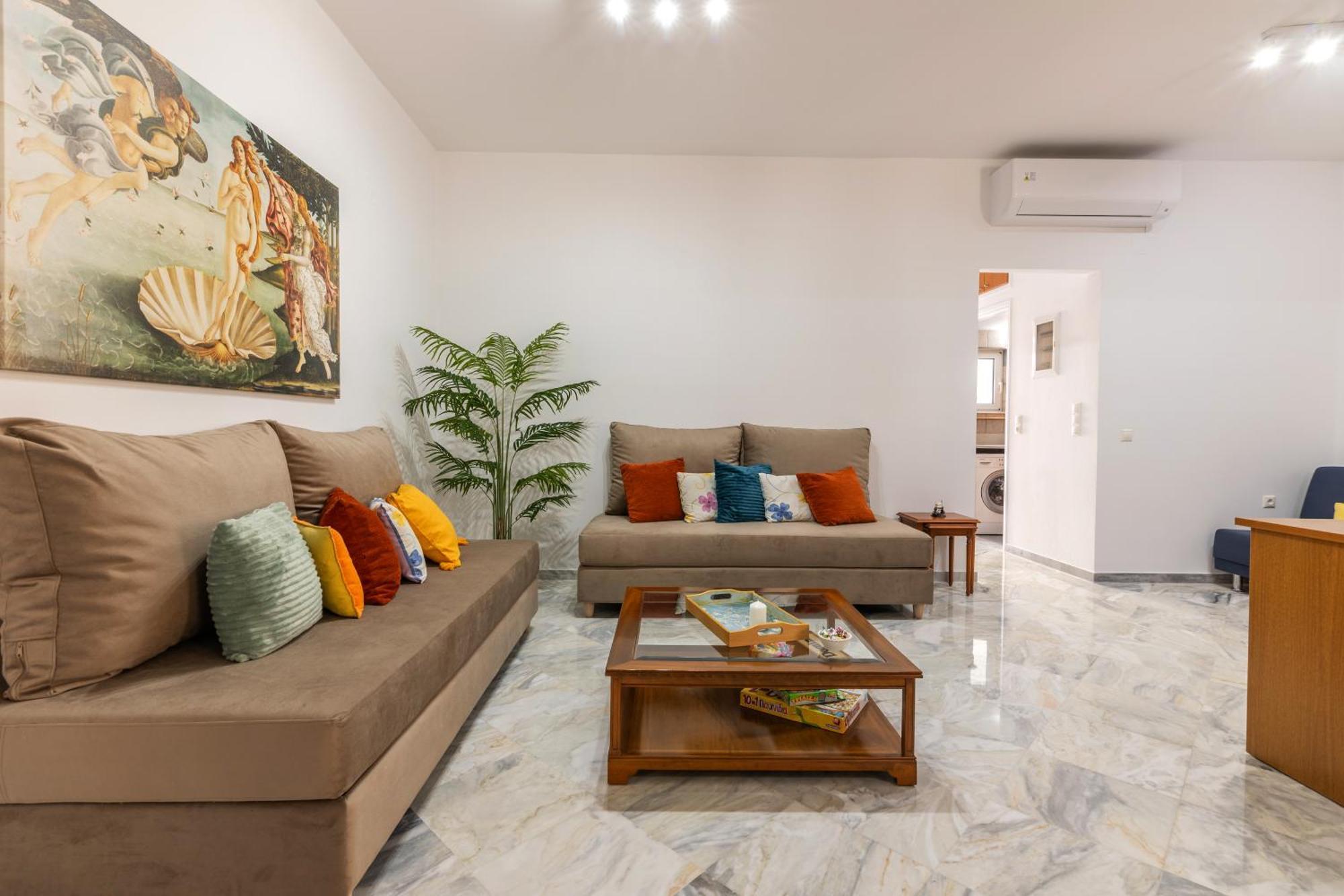 Garden Luxury Apartment Ираклио Екстериор снимка